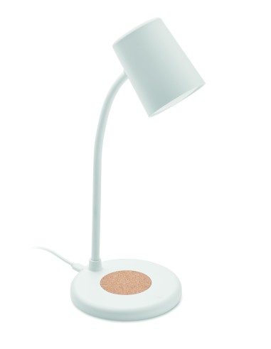 Caricatore wireless e lampada