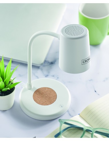 Caricatore wireless e lampada
