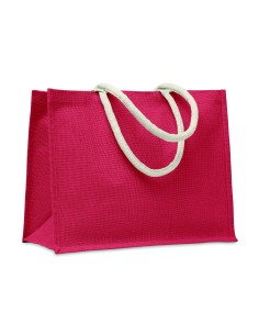 Borsa in iuta. Manici in cotone