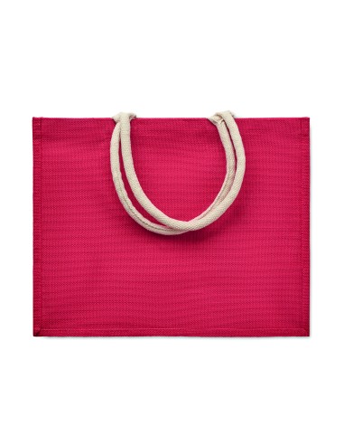 Borsa in iuta. Manici in cotone