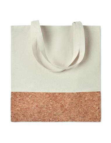 Shopper c/dettagli in sughero