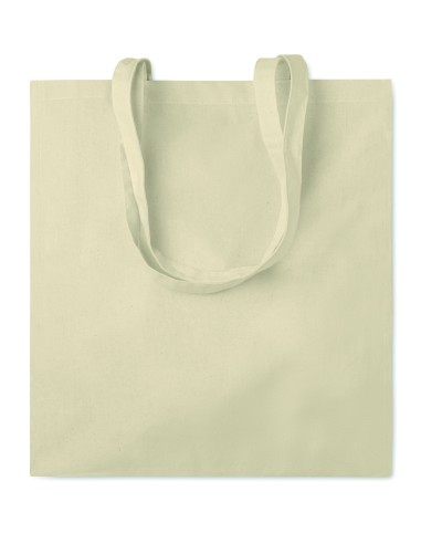 Shopper in cotone c/soffietto