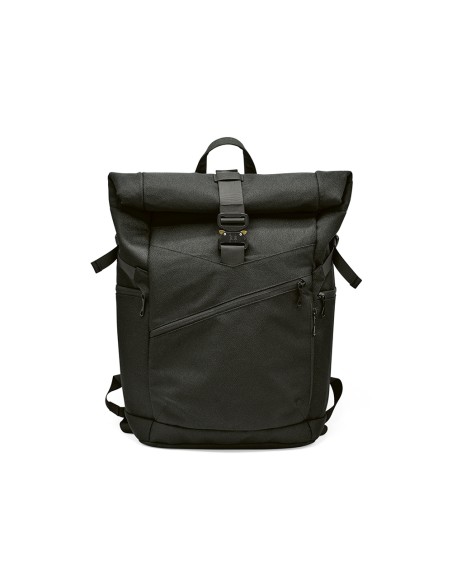 Zaino Coloma 28L in rPET. Chiusura roll-top. Per laptop 17"