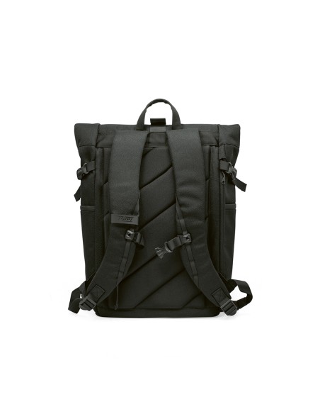 Zaino Coloma 28L in rPET. Chiusura roll-top. Per laptop 17"