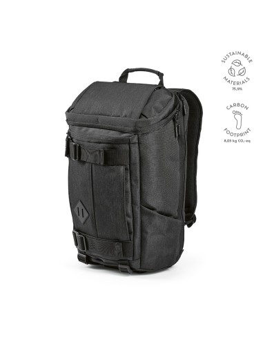 Zaino Paso 20L in rPET. Loops inferiori. Per laptop 17"