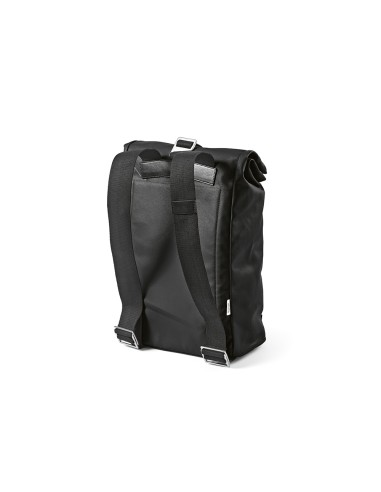 Zaino Berlin 23L in rCotton 340gsm e rPU. Per laptop 17"