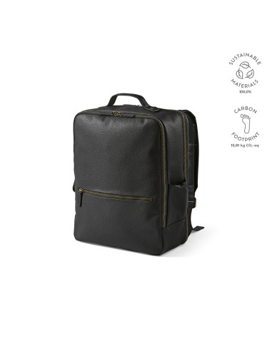 Zaino Paris 20L in pelle riciclata, per laptop 17"