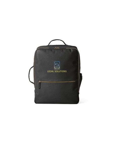 Zaino Paris 20L in pelle riciclata, per laptop 17"