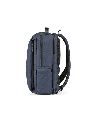 Zaino Oslo 20L in rPET. Zip impermeabili, per laptop 17"