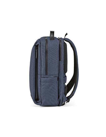 Zaino Oslo 20L in rPET. Zip impermeabili, per laptop 17"