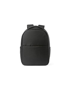 Zaino Budapest 16L in rPET. Tasca frontale. Per laptop 17"