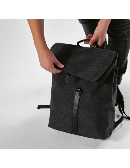 Zaino Prague 25L in cotone riciclato, per laptop 17"