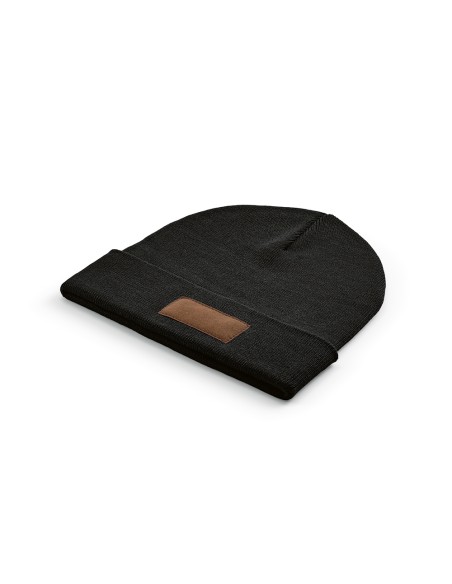 Cuffia Tupac in cotone riciclato. Patch personalizzabile