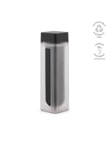 Borraccia Lucen 540 ml in rABS. Design unico twist-and-lock