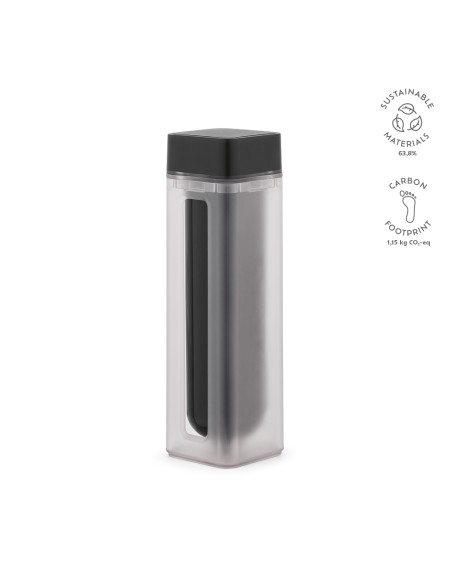 Borraccia Lucen 540 ml in rABS. Design unico twist-and-lock