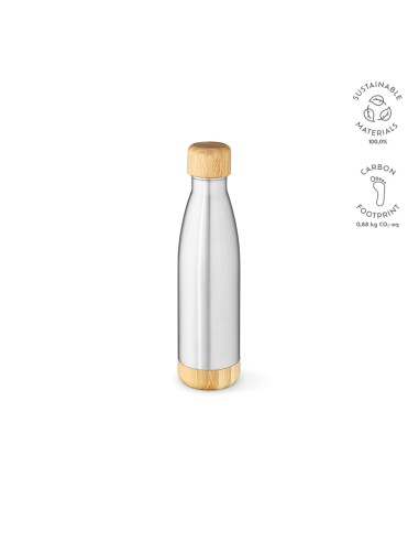 Borraccia Rio Grande 530ml rSS e bambù. Doppia parete