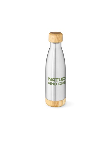 Borraccia Rio Grande 530ml rSS e bambù. Doppia parete