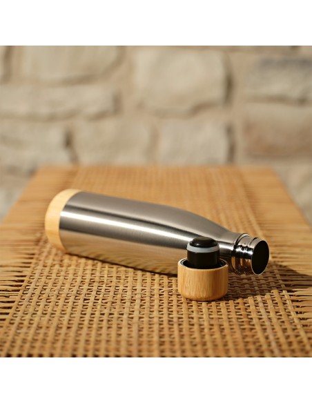 Borraccia Congo rSS e bambù 780ml. Doppia parete