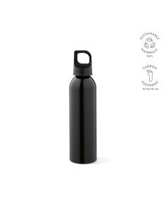 Borraccia Mackenzie rAlluminio. Coperchio a moschettone