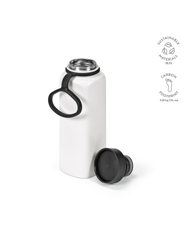 Borraccia Ural rSS 820ml. Doppia parete e chiusura push a 360°