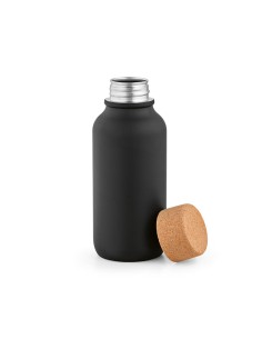 Borraccia Volga 530ml, realizzata in rSS con tappo in sughero