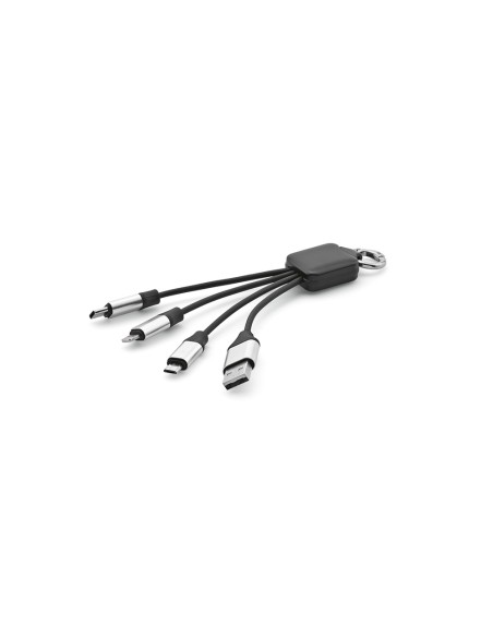 Cavo Sagan 4-in-1 in rTPR. Logo retroilluminato