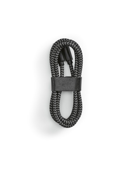 Cavo Koch 1m in rPET. Connessione USB-C a USB-C