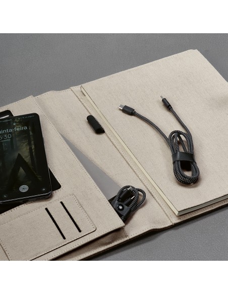 Cavo Koch 1m in rPET. Connessione USB-C a USB-C