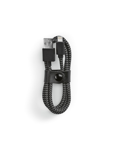 Cavo Bernoulli 1m in rPET, con connettore USB-A a Lightning