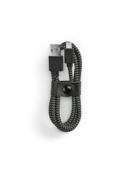 Cavo Bernoulli 1m in rPET, con connettore USB-A a Lightning