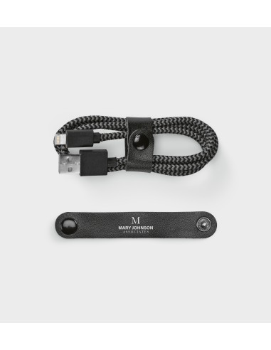 Cavo Bernoulli 1m in rPET, con connettore USB-A a Lightning