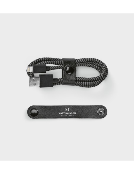 Cavo Bernoulli 1m in rPET, con connettore USB-A a Lightning