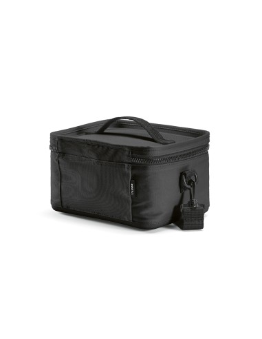 Borsa frigo Munich M 7,5L rPET in rABS. Zip termo-iniettate