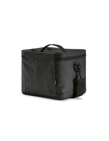 Borsa frigo Munich L 10L rPET in rABS. Zip termo-iniettate