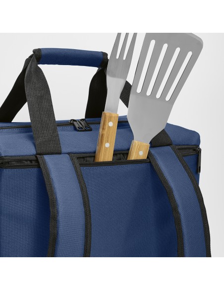 Borsa frigo Dublin 28L rPET. Tasca frontale e laterali