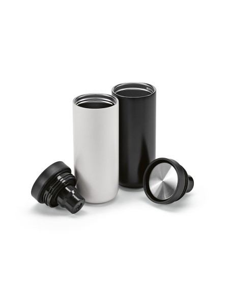 Tazza da viaggio Senegal rSS 400ml. Tappo a pressione 360º