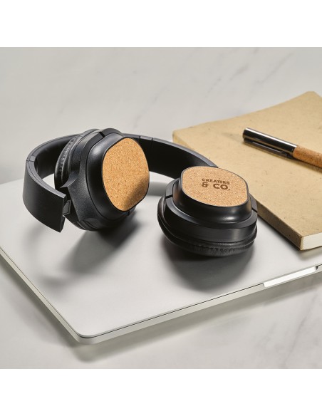 Cuffie Faraday in rABS e sughero con batteria da 400 mAh