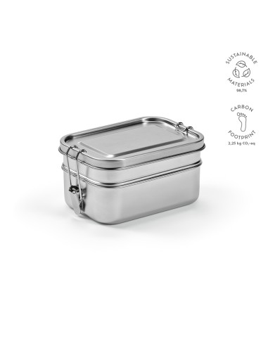 Box pranzo Picasso 1240ml rSS. 2 scomparti