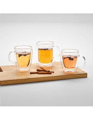 Tazza Elbe 220 in vetro borosilicato, capacità 250 ml