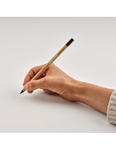 Penna Inkless Kerouac in bambù, punta in grafite