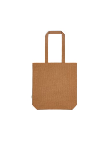 Shopper Elbrus in cotone riciclato 220gsm. Con soffietto
