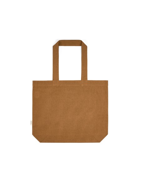 Shopper Blanc in cotone riciclato 220 gsm. Con soffietto