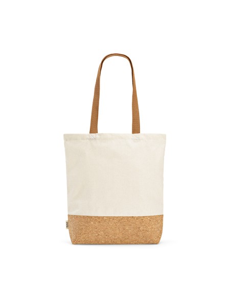 Shopper Chimborazo in cotone riciclato 180 gsm e sughero