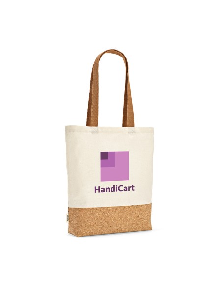 Shopper Chimborazo in cotone riciclato 180 gsm e sughero