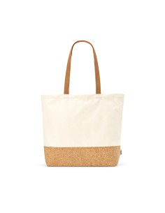 Shopper Vinson in cotone riciclato 220 gsm e sughero