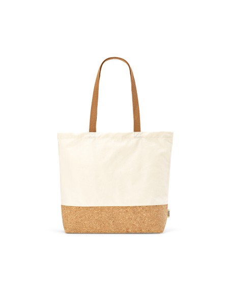 Shopper Vinson in cotone riciclato 220 gsm e sughero