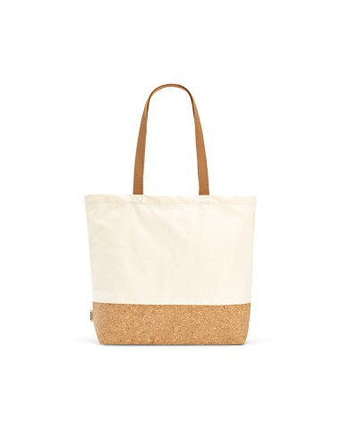 Shopper Vinson in cotone riciclato 220 gsm e sughero