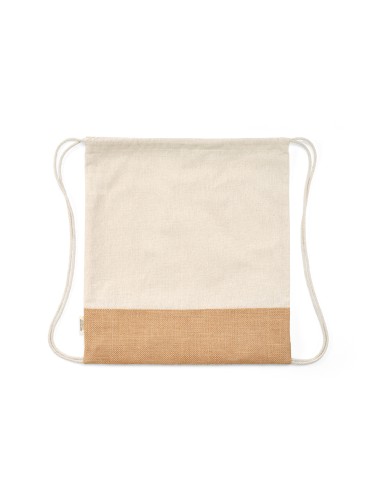 Borsa Denali in cotone riciclato 180 gsm e juta 275 gsm