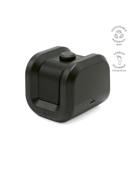 Boomz speaker in rABS, 800mAh. 5h di autonomia. 5W e TWC