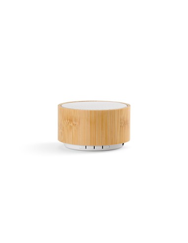 Speaker Einstein in Bamboo e rABS, con batteria da 400mAh